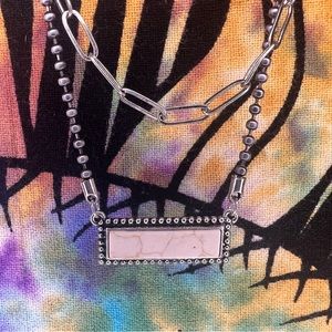 white turquoise necklace 🤍